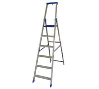 MARCHETTI - 20875 - Scala professionale Climb Evolution - 6 gradini - alluminio - Marchetti - 80739 - Conf. da 1 Pz. - 20875