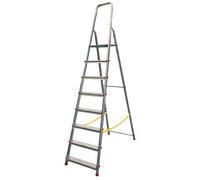 MARCHETTI - 21031 - Scala domestica Stella Basic - 8 gradini - alluminio - Marchetti - 80737 - Conf. da 1 Pz.