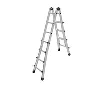 MARCHETTI BLACK66 Scala telescopica allumino 12+12 trasformabile D.Lgs 81ART 113