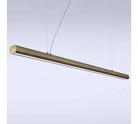 Marchetti Lampada a sospensione a LED Materica trave 200 cm ottone Marchetti