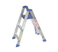 Marchetti PABLO scala scaletto alluminio doppia salita 3 gradini con piano 97 cm