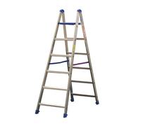 Marchetti PABLO scala scaletto alluminio doppia salita gradini con piano