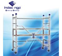 Trabattello Dinamico alluminio 168x75 cm altezza 180 cm Marchetti