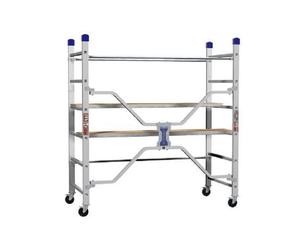 Marchetti Ponteggio trabattello L168xP75 H180cm alluminio richiudibile DINAMICO