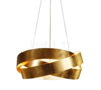 Marchetti Pura Lampada a sospensione, aspetto foglia d'oro - ø100 cm