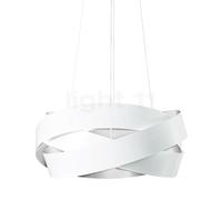 Marchetti Pura Lampada a sospensione, bianco/foglio d'argento - ø100 cm
