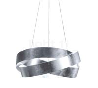 Marchetti Pura Lampada a sospensione LED, foglio d'argento - ø100 cm