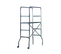 Trabattello Trio acciaio zincato 130x60 cm altezza 188 cm Marchetti