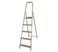 Scala domestica Stella Basic 4 gradini alluminio Marchetti