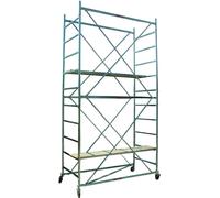 Trabattello acciaio zinc grim 76x165xh370 cm
