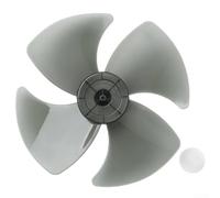 Marchfunny 14 Pollice Elettrico Fan Blade Set Nero PP Materiale 4 Lama Design Parti di Ricambio Per Pavimento Da Tavolo Da Parete Ventilatori Con Dado