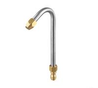 Marchfunny 30 gradi 90 gradi e forma a U, per lancia ugello per idropulitrice bacchetta estensione, corpo in acciaio inox 1/4 di pollice maschio Quick Connect ingresso (forma U)