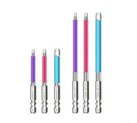 Marchfunny 6pcs Premium Hex Shank Cacciavite Punte Per Trapani Elettrici E Driver Cordless Con Pagoda A Forma Di Socket Struttura