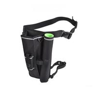 Marchfunny Borsa da gamba da pesca all'aperto in tela con supporto per canna da pesca e tasche multiple sicure per l'organizzazione dell'attrezzatura