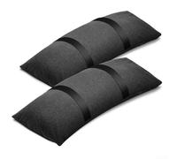 Marchfunny Confezione da 2 pesi per base per ombrellone da giardino, sacchi di sabbia, 22,2 kg, stabilizzatori riempibili, per ombrelloni da terrazza, supporto cantilever per piscina, stendibiancheria