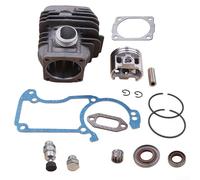 Marchfunny Corredo del pistone del cilindro per le motoseghe 026 MS260 MS260C, pacchetto completo dell'Assemblea