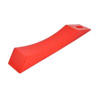 Marchfunny Deadlift, piastra a cuneo per bilancieri, accessori con base in silicone per evitare scivolamenti e facilitare il carico e lo scarico della piastra liscia (rosso)