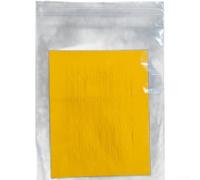 Marchfunny EVA Foam per Fly Tying Sheet Material with Artropopod Body Outlines for Floating For Fly Fishing Lures Progettato Per Superficie E Subsurface Imitazione (Giallo)