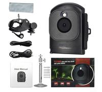 Marchfunny Fotocamera a tempo pieno ritardata 23 x 15 x 9 cm, dimensioni compatte, portatile e resistente all'acqua con tecnologia LED