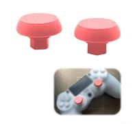 Marchfunny Joystick di ricambio compatibili con PS4 DualShock4 che supportano il posizionamento accurato del pollice e riducono gli errori di calibrazione (rosa)