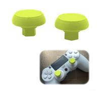 Marchfunny Joystick di ricambio compatibili con PS4 DualShock4 che supportano il posizionamento accurato del pollice e riducono gli errori di calibrazione (verde)