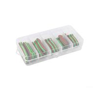 Marchfunny Kit corpo in schiuma per legare mosche, 18 pezzi, base EVA per modelli di mosche galleggianti a secco con struttura a due toni e stabilità (marrone-verde)