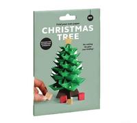 Marchfunny Kit per presepe in carta origami fai da te, espositore natalizio con Maria, Giuseppe e Gesù bambino, figure da 10-15 cm per caminetto