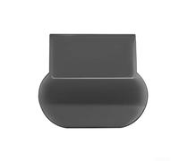 Marchfunny Maniglia antiscivolo per WC in policarbonato, per un sollevamento igienico a mani libere, impugnatura in spugna regolabile, si adatta alla maggior parte dei sedili WC (grigio)