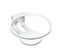 Marchfunny Mini staffa di montaggio a parete per HomePod con robusta struttura in lega di alluminio e organizer per cavi per un'installazione a parete minimalista e pulita (argento)