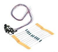 Marchfunny Modello Railway HO Scala 1:87 10pcs LED Appeso Luce Della Parete Esterna Lampada Collo D'oca Bianco Caldo Per Scena Treno E Layout Edificio