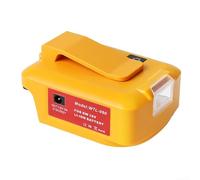 Marchfunny Per adattatore di alimentazione Dewalt con capacità di ricarica USB e caratteristiche di efficienza energetica per una maggiore durata della batteria