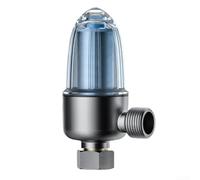 Marchfunny Pre-filtro multi stadio per scaldabagno elettrico, rubinetto della lavatrice e doccia, progettato per rimuovere le impurità e prolungare la durata della vita degli elettrodomestici (grigio