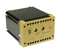 Marchfunny Rilevatore di loop per veicoli industriali cablato 220 V CA a canale singolo con modalità di ritardo e uscita regolabili per sistemi di rilevamento della presenza del veicolo (220 V CA)