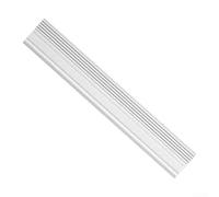 Marchfunny Soluzione di sigillatura dello spazio inferiore della porta facilmente applicabile che garantisce prestazioni di lunga durata contro i fattori ambientali esterni (L-bianco)