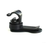 Marchfunny Supporto magnetico per tubo di idratazione con clip per sacca d'acqua per zaino da escursionismo, spallacci, attrezzatura da alpinismo, nero