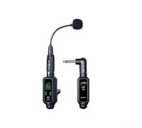 Marchfunny UHF Sistema di Microfono Senza Fili Clip-On Strumento Microfono Per Sassofono Batteria 800mAh Bassa Latenza Trasmissione Audio Strumento Musicale (One to One)