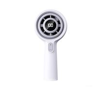 Marchfunny Ventilatore elettrico compatto con impostazioni di velocità variabili, design rotante, alimentato tramite USB, dispositivo di raffreddamento portatile per attività estive interne ed esterne