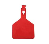 marchi auricolari per bestiame, Marchi auricolari for bovini da allevamento TPU vuoti in un unico pezzo Identificazione Multicolore 50 pezzi 100(Red,Blank ear tag 50PCS)
