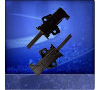 Marchi Carboncini Motore Adatto per Bosch Wfh 2470, Wfl 1200, Wfl 1201 Veglia