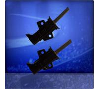 Marchi Carboncini Motore Adatto per Bosch Wfl 2463 Ee 01, 15