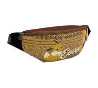 Marchi CyP- Pokémon- Marsupio, Borsa, Borsa a tracolla, Eeve. Colore marrone. Prodotto unisex e ufficiale