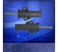 Marchi Spazzole di Carbone Adatto per AEG Lavamat Nova Bianco Con Supporto L