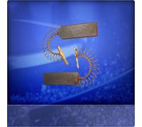 Marchi Spazzole di Carbone Adatto per Baley Te 737, 745, 750 N, 755, Ts 560