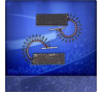 Marchi Spazzole di Carbone Adatto per Bosch Maxx 4 Wfc 1264, 1265