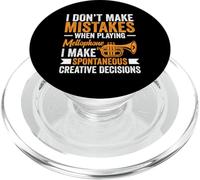 Marching Band Brass Instrument Suonare Mellofonista PopSockets PopGrip per MagSafe