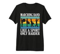 Marching Band Come Uno Sport Solo più Difficile Band Camp Maglietta Premium