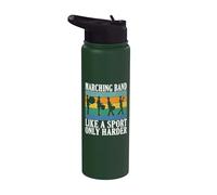 Marching Band come uno Sport solo più difficile Band Camp Stainless Steel Insulated Water Bottle