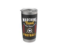 Marching Band La linea di tamburi del giocatore di batteria più laboriosa Bicchiere termico in acciaio inox doppia parete