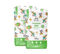 Marchio Amazon - Mama Bear Disney Pannolini ultra-asciutti, Taglia 4+ (9-15 kg), Bianco, 160 Unità, 2 Confezioni da 80, PACCO MENSILE