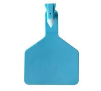 Marchio auricolare Carta d'identità per bestiame 50 pezzi/100 pezzi Z Tag vuoto grande, un pezzo grande TPU etichette auricolari for bestiame(Blue,50pcs)